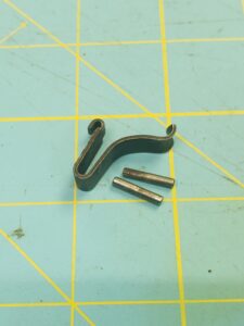 Hakim or Rashid Magazine Latch Leaf Spring and two pins